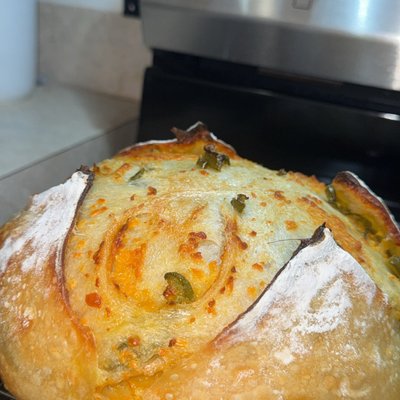Jalepeno Cheddar Sourdough