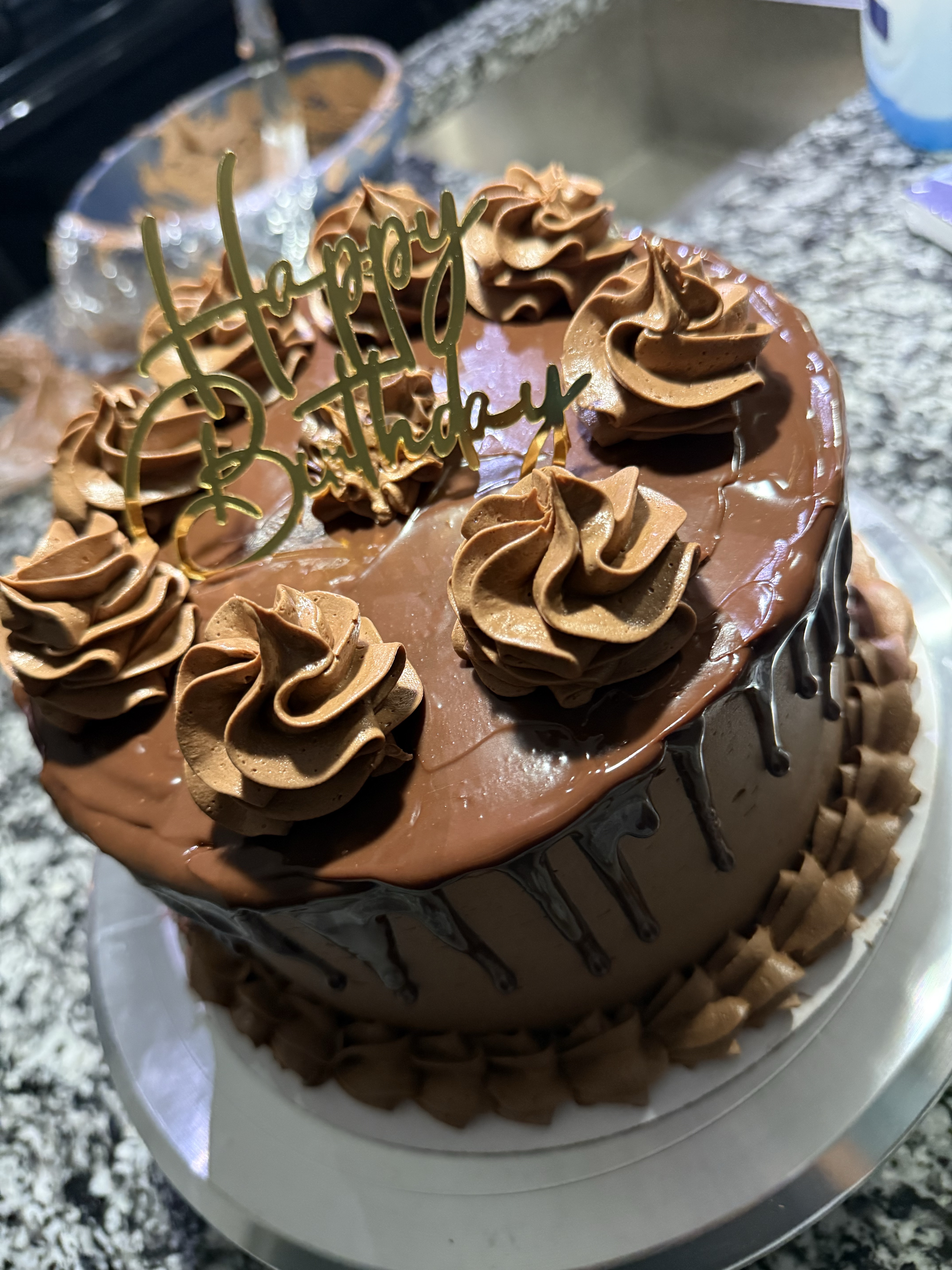 8”  Cake (serves 12-16)