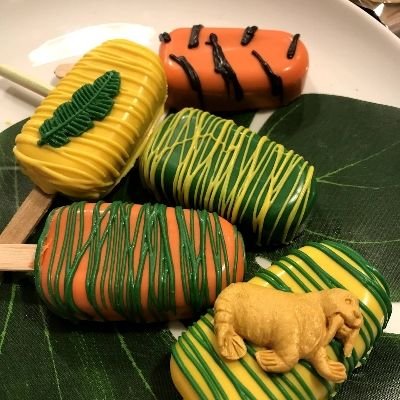 Safari Theme Cakesickles 