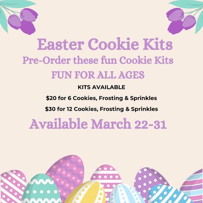 Easter 12 Cookie Kit 
