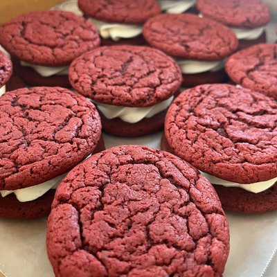Red Velvet Sandwiches