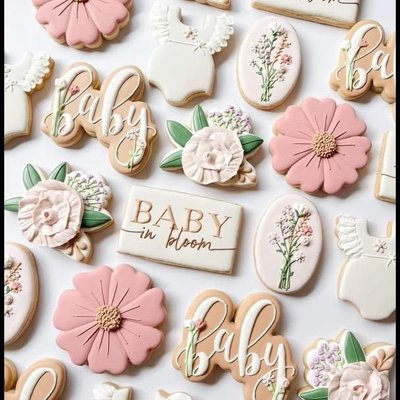 1/2 Dozen Decorated Sugar Cookies 