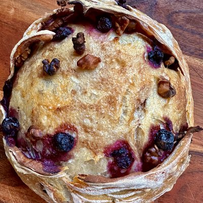 Blueberry,  Walnut & Cinnamon Sourdough 