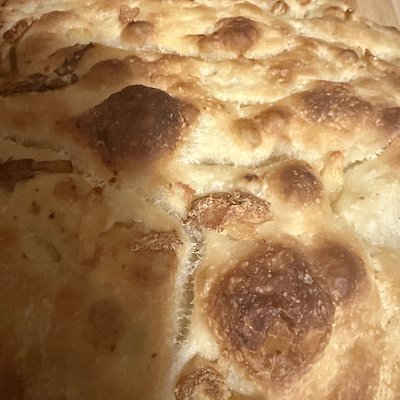 Roasted Garlic & Sea Salt Focaccia