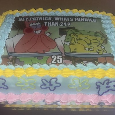 1/2 Sheet Cake 