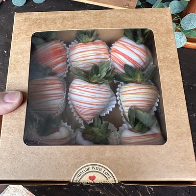 White Chocolate Covered Strawberries (9)