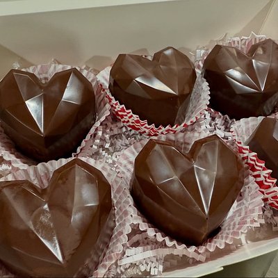 Heart Brownies! 