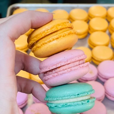 1 Dozen Classic Macarons- Single flavor