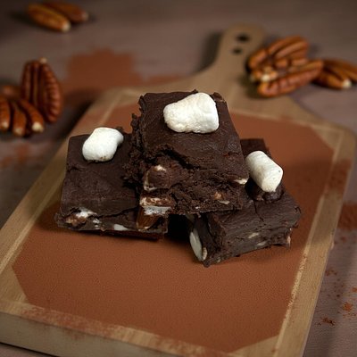 Rocky Road Fudge