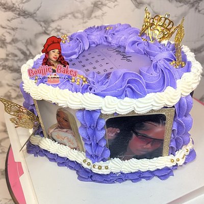 10 Inch 3 Layer Heart Cake