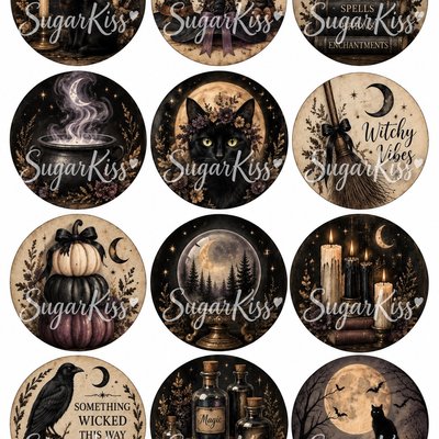 Something Wicked Edible Image Topper