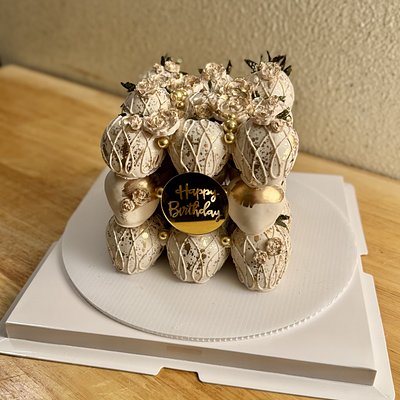 Custom Strawberry Cake