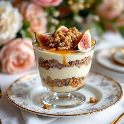 🍯 Honey Walnut Fig Trifle