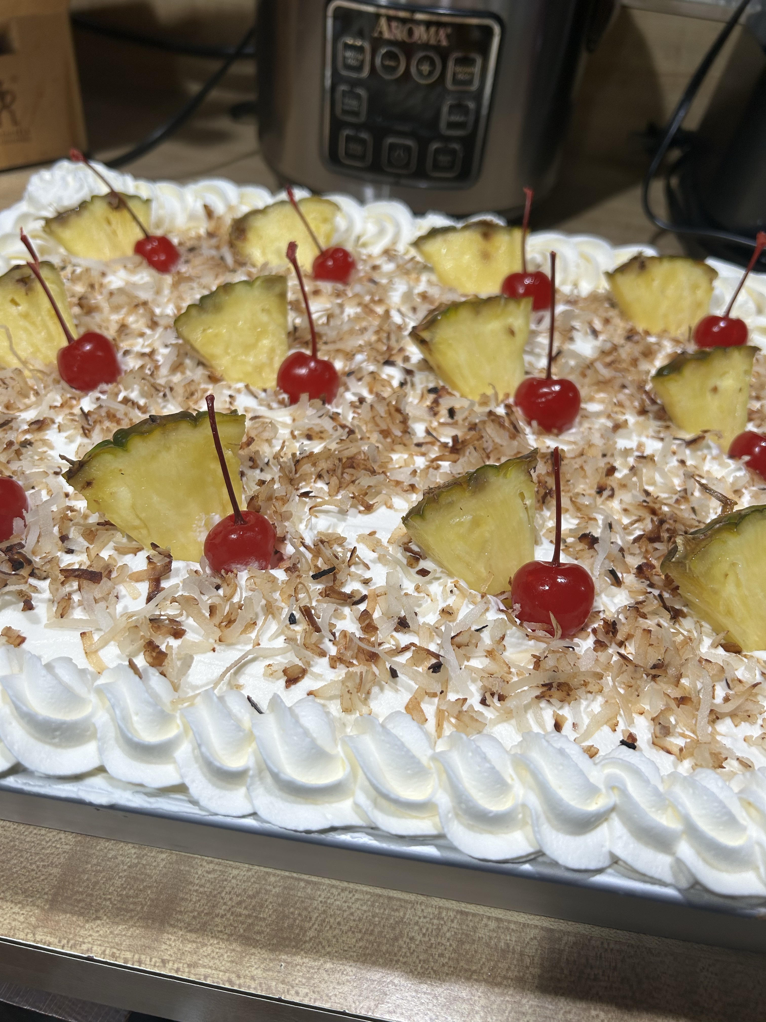 Tres Leches Cake - Piña Colada