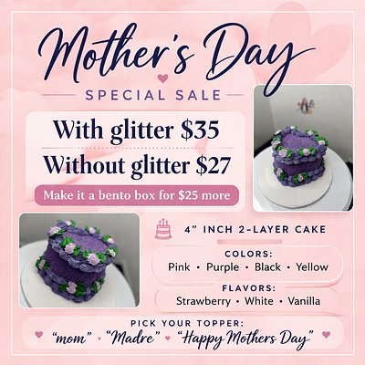 Mother’s Day Promotion 