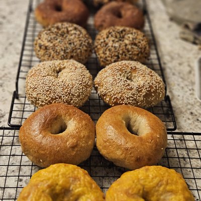 1/2 Dozen Sourdough Bagels 