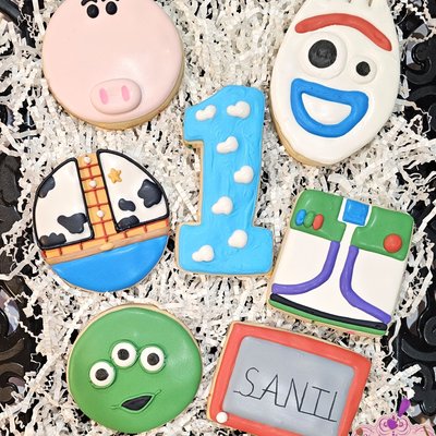 Toy Story Birthday Sugar Cookies 