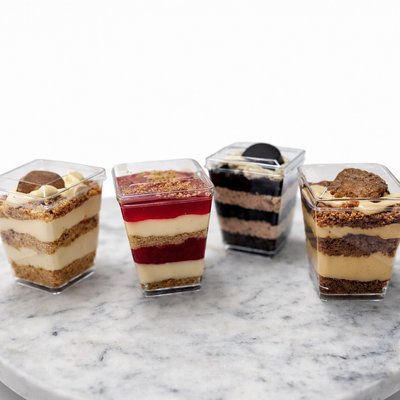 Cheesecake Dessert Shooter Cups ~ 12 Count