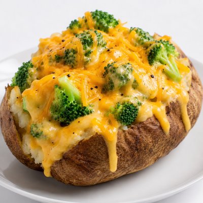 Broccoli & Cheese Baked Potato