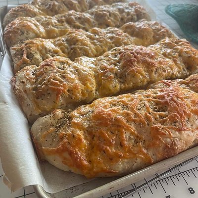 Italian & Herb Cheese Focaccia Bread 1/2 Loaf