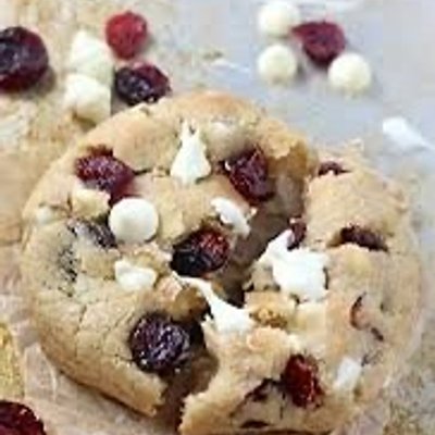 Large White Chocolate Cranberry Cookies (3 Count)