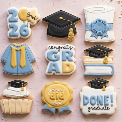 Grad Cookies 