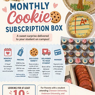 Cookie Subscription Box 2026-2027