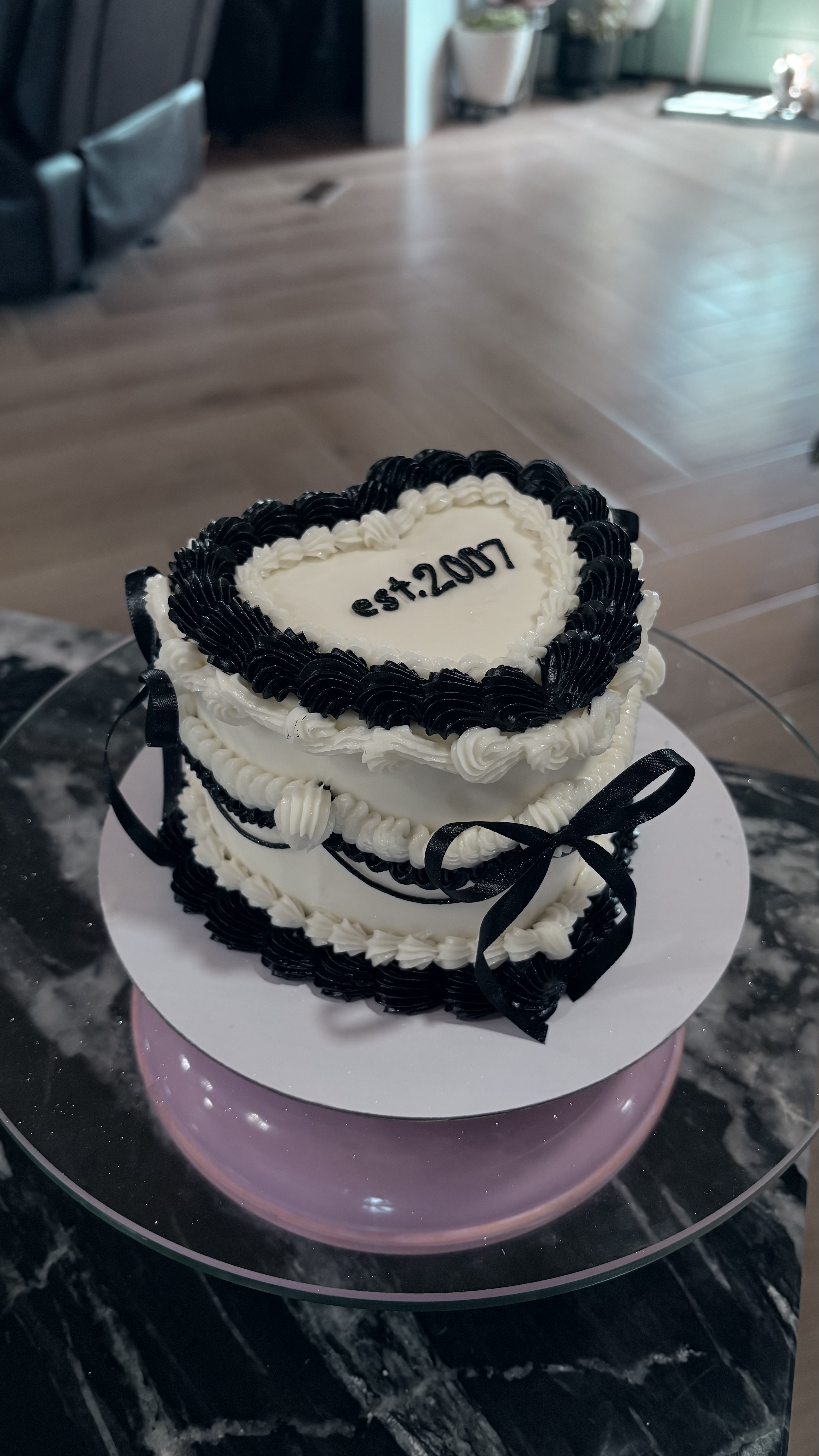 5” Heart Cake