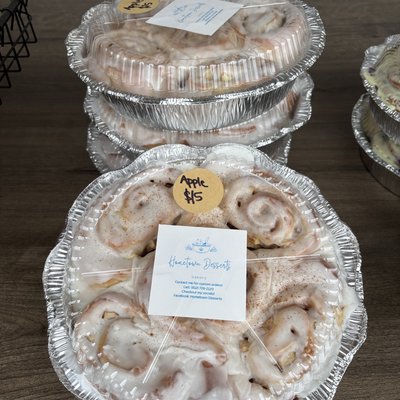 Apple Cinnamon Rolls- 5 Pack