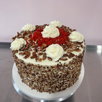 9” 3 Layer Red Velvet Cake