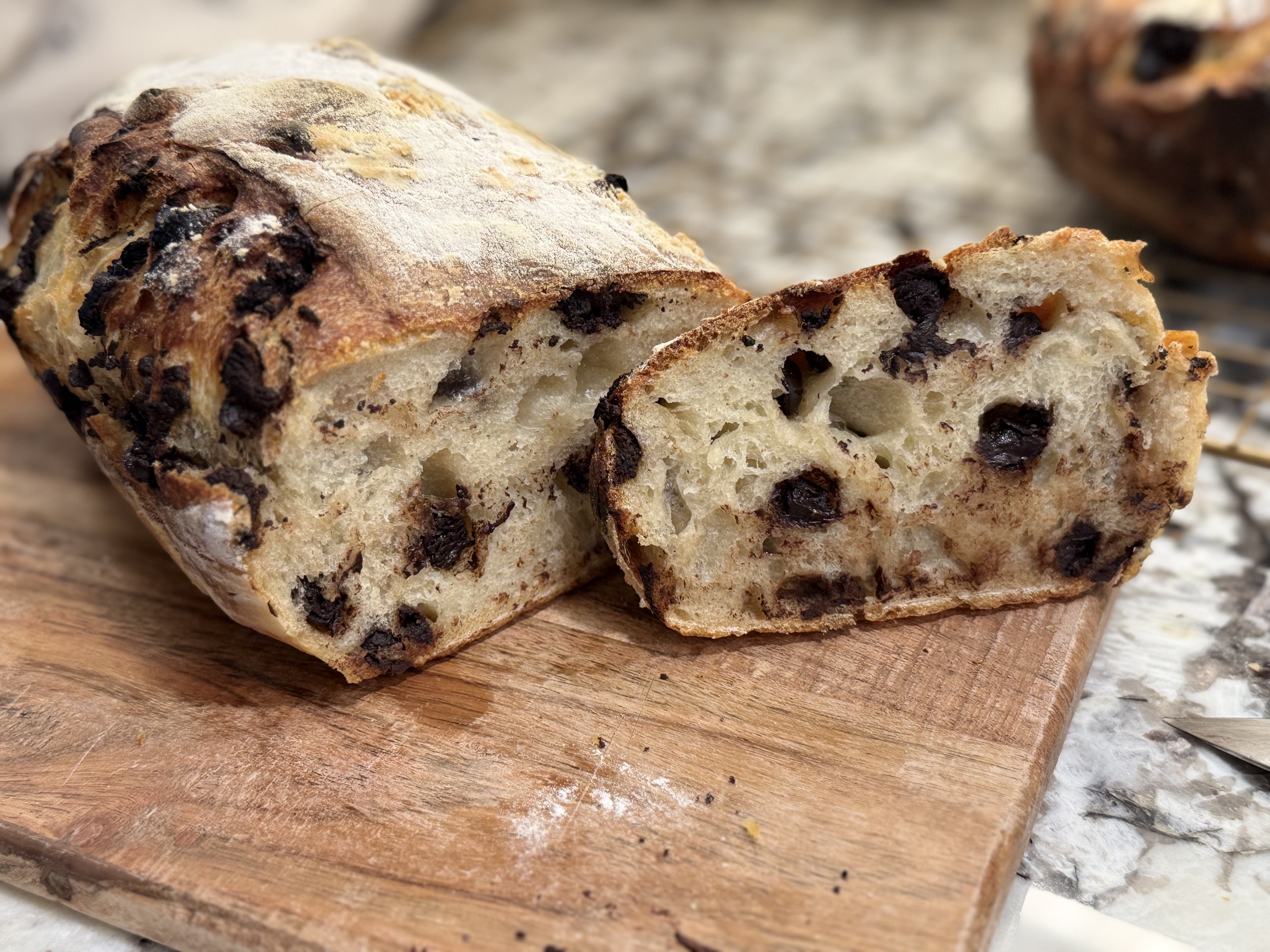 Sourdough With Sugar free Chocolate Chips 