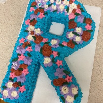 Letter Cake