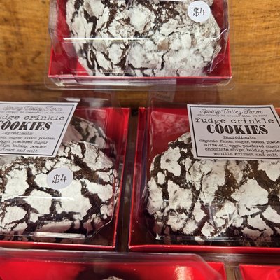Chocolate Crinkle Cookies