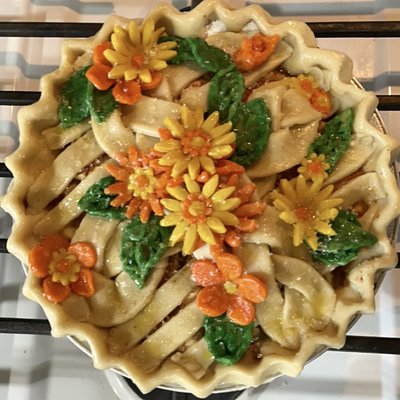 Custom Design Pies Apple, Strawberry, Cherry, Raspberry, Blueberry, Peach)