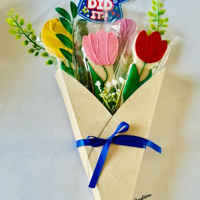 Grad Cookie Bouquet