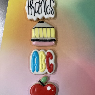 Teachers Mini Cookie Set $10
