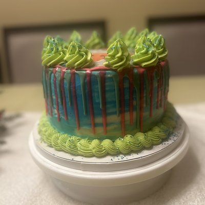 Three Layer Round Cake 