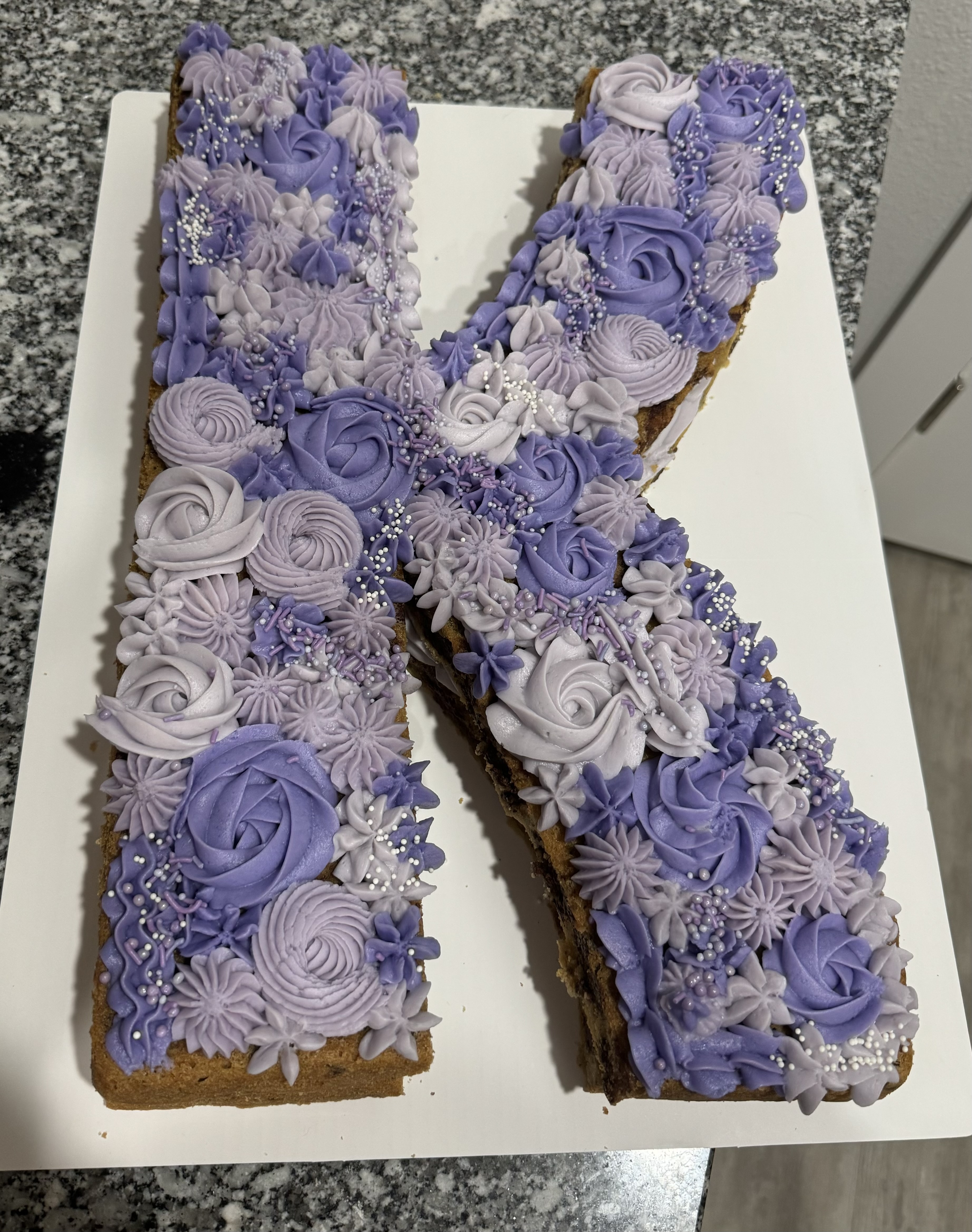1/2 Sheet Cookie Cake - Single Layer