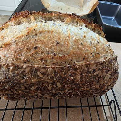 Multigrain Sourdough Bread 