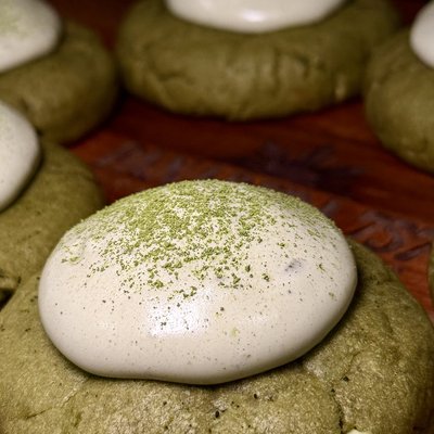 Matcha Overload Cookies