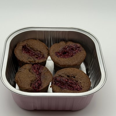 Raspberry Keto Brownies 