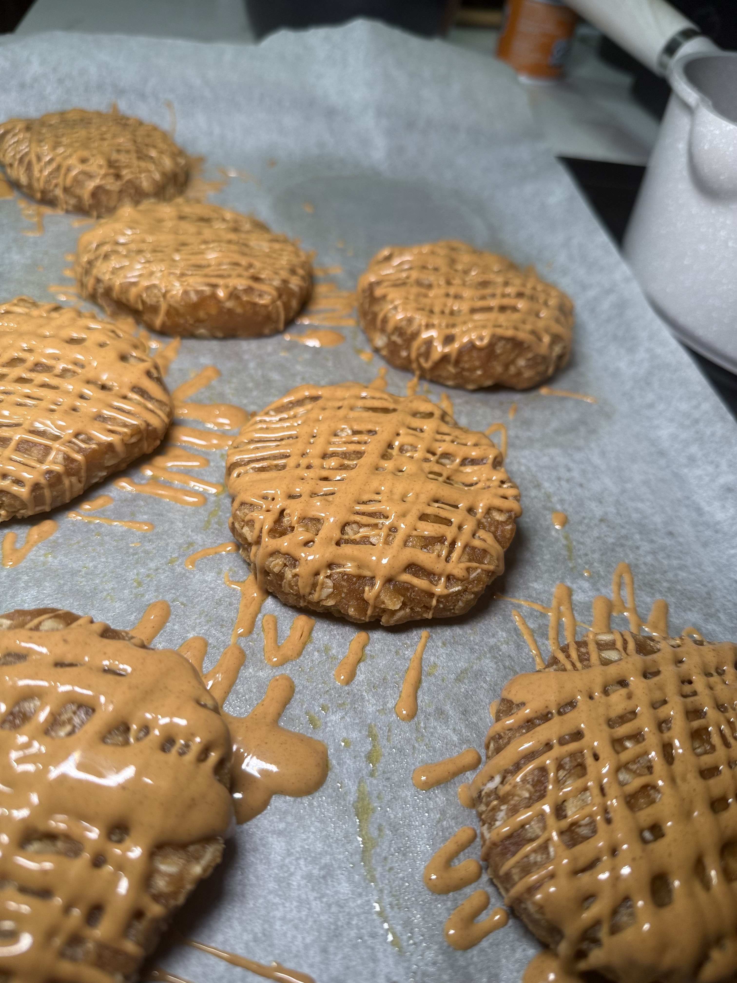 Sugar Free Peanut Butter Oatmeal Cookie