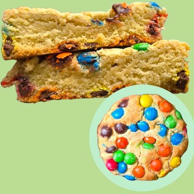 M&M Jumbo Cookie - Deep Dish