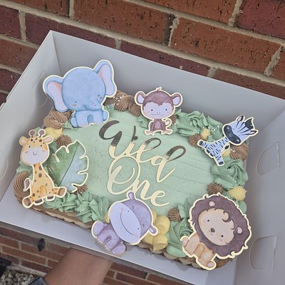 Sheet Cake With Filling 