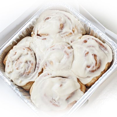 Brown Sugar Sourdough Cinnamon Rolls 8x8 Pan