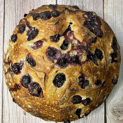 Lemon Blueberry Sourdough 🍋 🫐 