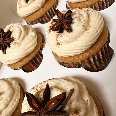 Chai Cupcakes 