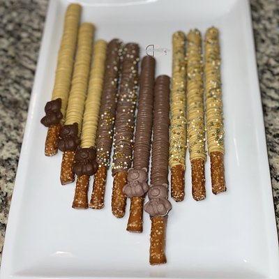 Dipped Pretzels 