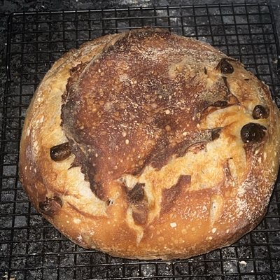 Roasted Garlic, Rosemary and Parmesan Sourdough 