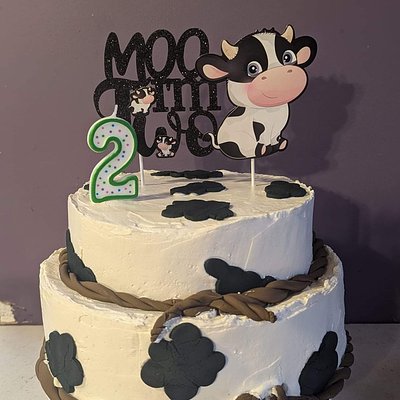2-Tier Custom Cakes 